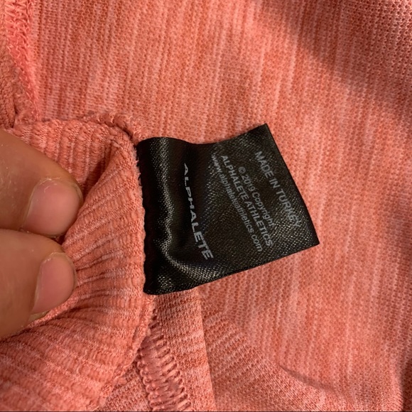 Alphalete Aero rose pink seamless leggings small - Picture 10 of 11